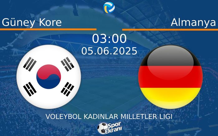 05 Haziran 2025 Güney Kore vs Almanya maçı Hangi Kanalda Saat Kaçta Yayınlanacak? 05 Haziran 2025 Güney Kore vs Almanya maçı Hangi Kanalda Saat Kaçta Yayınlanacak?
