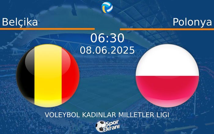 08 Haziran 2025 Belçika vs Polonya maçı Hangi Kanalda Saat Kaçta Yayınlanacak? 08 Haziran 2025 Belçika vs Polonya maçı Hangi Kanalda Saat Kaçta Yayınlanacak?