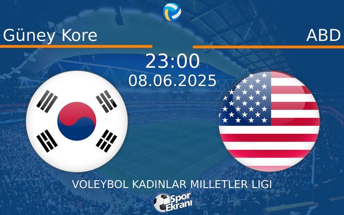 08 Haziran 2025 Güney Kore vs ABD maçı Hangi Kanalda Saat Kaçta Yayınlanacak? 08 Haziran 2025 Güney Kore vs ABD maçı Hangi Kanalda Saat Kaçta Yayınlanacak?