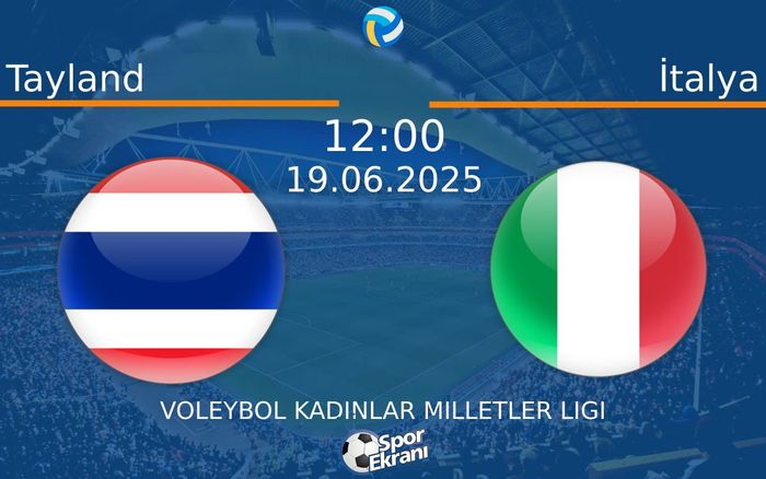 19 Haziran 2025 Tayland vs İtalya maçı Hangi Kanalda Saat Kaçta Yayınlanacak? 19 Haziran 2025 Tayland vs İtalya maçı Hangi Kanalda Saat Kaçta Yayınlanacak?