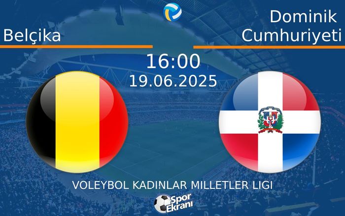 19 Haziran 2025 Belçika vs Dominik Cumhuriyeti maçı Hangi Kanalda Saat Kaçta Yayınlanacak? 19 Haziran 2025 Belçika vs Dominik Cumhuriyeti maçı Hangi Kanalda Saat Kaçta Yayınlanacak?