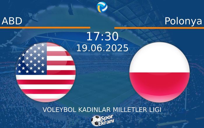 19 Haziran 2025 ABD vs Polonya maçı Hangi Kanalda Saat Kaçta Yayınlanacak? 19 Haziran 2025 ABD vs Polonya maçı Hangi Kanalda Saat Kaçta Yayınlanacak?
