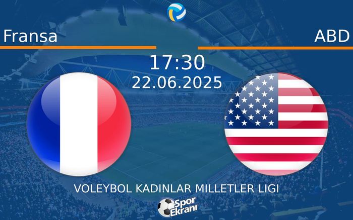 22 Haziran 2025 Fransa vs ABD maçı Hangi Kanalda Saat Kaçta Yayınlanacak? 22 Haziran 2025 Fransa vs ABD maçı Hangi Kanalda Saat Kaçta Yayınlanacak?