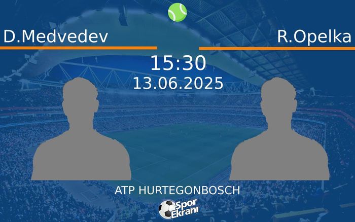 13 Haziran 2025 D.Medvedev vs R.Opelka maçı Hangi Kanalda Saat Kaçta Yayınlanacak? 13 Haziran 2025 D.Medvedev vs R.Opelka maçı Hangi Kanalda Saat Kaçta Yayınlanacak?