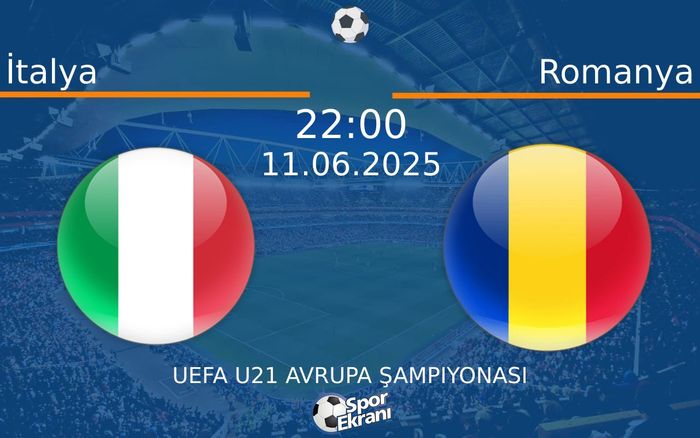 11 Haziran 2025 İtalya vs Romanya maçı Hangi Kanalda Saat Kaçta Yayınlanacak? 11 Haziran 2025 İtalya vs Romanya maçı Hangi Kanalda Saat Kaçta Yayınlanacak?