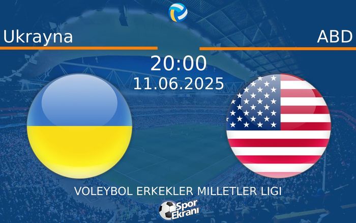 11 Haziran 2025 Ukrayna vs ABD maçı Hangi Kanalda Saat Kaçta Yayınlanacak? 11 Haziran 2025 Ukrayna vs ABD maçı Hangi Kanalda Saat Kaçta Yayınlanacak?