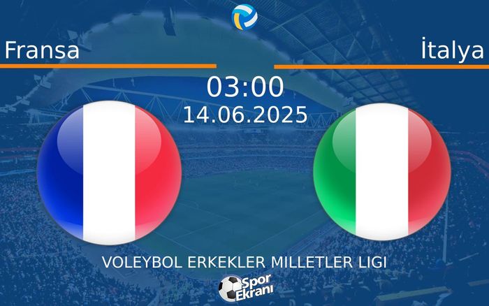 14 Haziran 2025 Fransa vs İtalya maçı Hangi Kanalda Saat Kaçta Yayınlanacak? 14 Haziran 2025 Fransa vs İtalya maçı Hangi Kanalda Saat Kaçta Yayınlanacak?