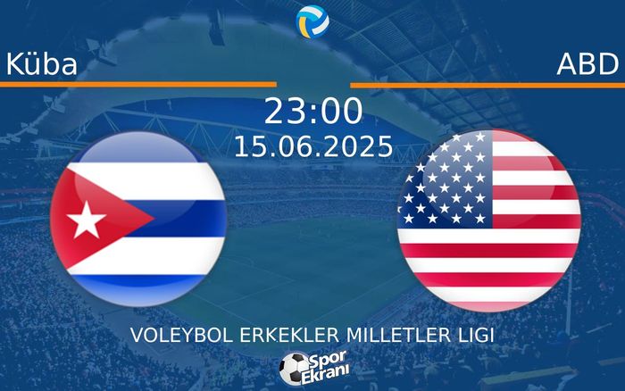 15 Haziran 2025 Küba vs ABD maçı Hangi Kanalda Saat Kaçta Yayınlanacak? 15 Haziran 2025 Küba vs ABD maçı Hangi Kanalda Saat Kaçta Yayınlanacak?