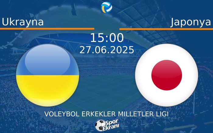 27 Haziran 2025 Ukrayna vs Japonya maçı Hangi Kanalda Saat Kaçta Yayınlanacak? 27 Haziran 2025 Ukrayna vs Japonya maçı Hangi Kanalda Saat Kaçta Yayınlanacak?
