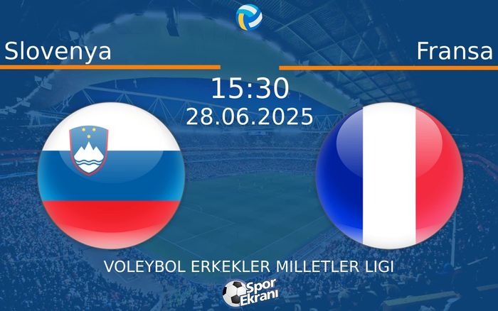 28 Haziran 2025 Slovenya vs Fransa maçı Hangi Kanalda Saat Kaçta Yayınlanacak? 28 Haziran 2025 Slovenya vs Fransa maçı Hangi Kanalda Saat Kaçta Yayınlanacak?