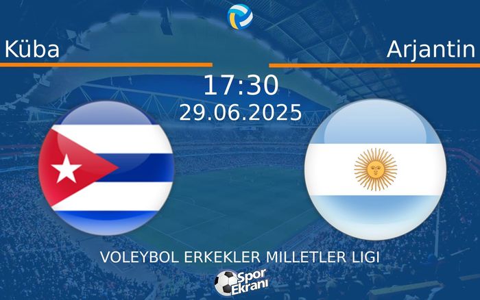 29 Haziran 2025 Küba vs Arjantin maçı Hangi Kanalda Saat Kaçta Yayınlanacak? 29 Haziran 2025 Küba vs Arjantin maçı Hangi Kanalda Saat Kaçta Yayınlanacak?