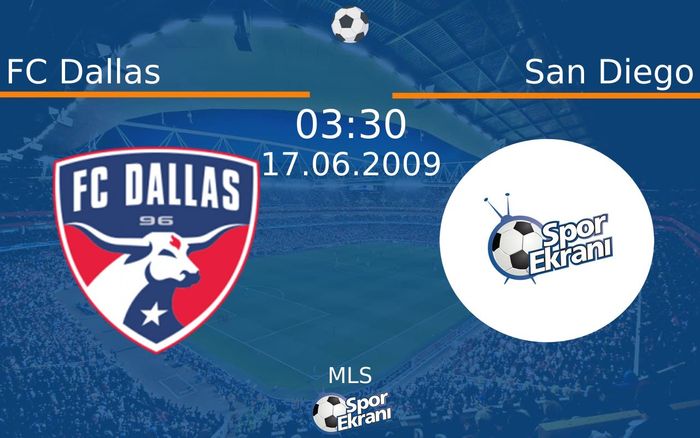 17 Haziran 2009 FC Dallas vs San Diego maçı Hangi Kanalda Saat Kaçta Yayınlanacak? 17 Haziran 2009 FC Dallas vs San Diego maçı Hangi Kanalda Saat Kaçta Yayınlanacak?