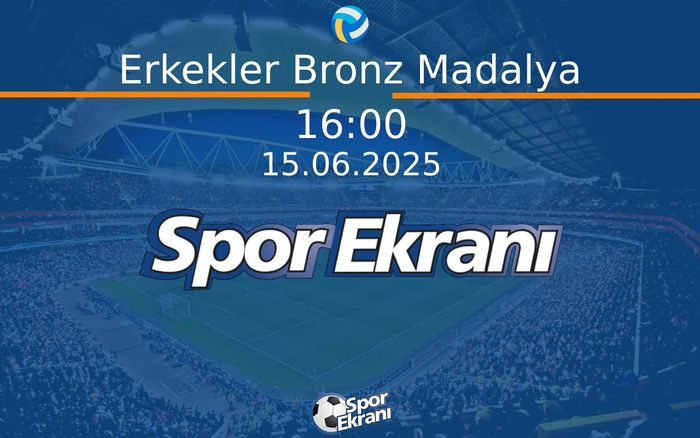 15 Haziran 2025 Plaj Voleybolu Dünya Turu - Erkekler Bronz Madalya  Hangi Kanalda Saat Kaçta Yayınlanacak?