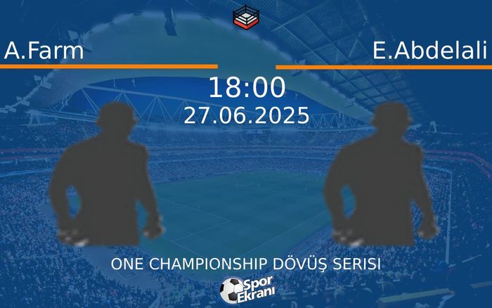 27 Haziran 2025 A.Farm vs E.Abdelali maçı Hangi Kanalda Saat Kaçta Yayınlanacak? 27 Haziran 2025 A.Farm vs E.Abdelali maçı Hangi Kanalda Saat Kaçta Yayınlanacak?