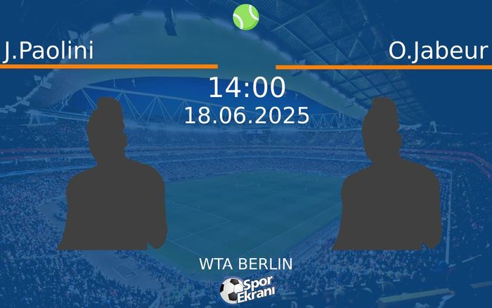 18 Haziran 2025 J.Paolini vs O.Jabeur maçı Hangi Kanalda Saat Kaçta Yayınlanacak? 18 Haziran 2025 J.Paolini vs O.Jabeur maçı Hangi Kanalda Saat Kaçta Yayınlanacak?