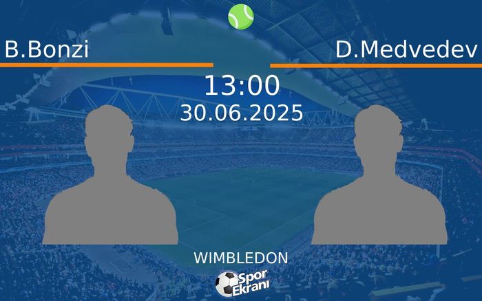 30 Haziran 2025 B.Bonzi vs D.Medvedev maçı Hangi Kanalda Saat Kaçta Yayınlanacak? 30 Haziran 2025 B.Bonzi vs D.Medvedev maçı Hangi Kanalda Saat Kaçta Yayınlanacak?