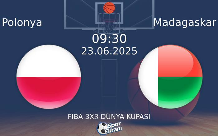 23 Haziran 2025 Polonya vs Madagaskar maçı Hangi Kanalda Saat Kaçta Yayınlanacak? 23 Haziran 2025 Polonya vs Madagaskar maçı Hangi Kanalda Saat Kaçta Yayınlanacak?