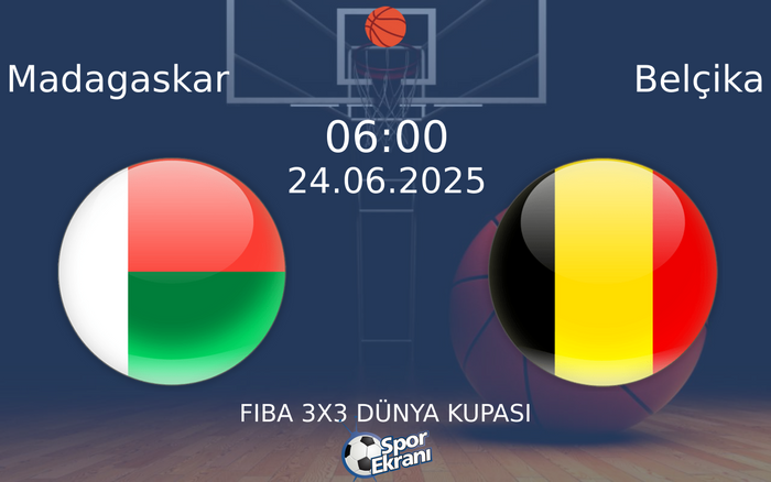 24 Haziran 2025 Madagaskar vs Belçika maçı Hangi Kanalda Saat Kaçta Yayınlanacak? 24 Haziran 2025 Madagaskar vs Belçika maçı Hangi Kanalda Saat Kaçta Yayınlanacak?