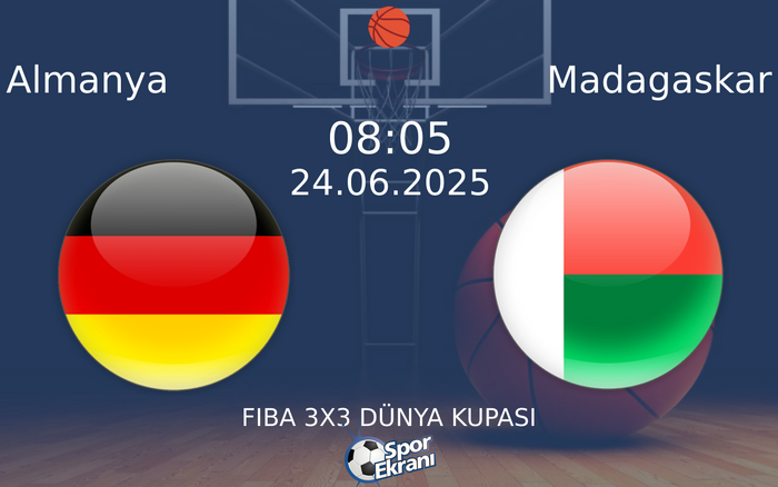 24 Haziran 2025 Almanya vs Madagaskar maçı Hangi Kanalda Saat Kaçta Yayınlanacak? 24 Haziran 2025 Almanya vs Madagaskar maçı Hangi Kanalda Saat Kaçta Yayınlanacak?