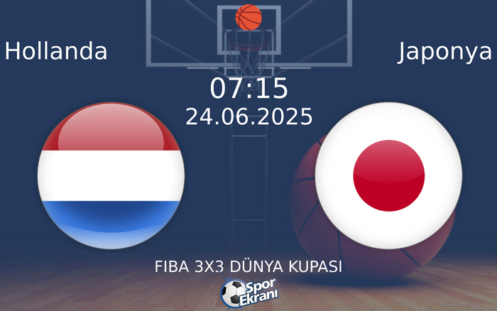 24 Haziran 2025 Hollanda vs Japonya maçı Hangi Kanalda Saat Kaçta Yayınlanacak?