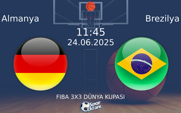 24 Haziran 2025 Almanya vs Brezilya maçı Hangi Kanalda Saat Kaçta Yayınlanacak? 24 Haziran 2025 Almanya vs Brezilya maçı Hangi Kanalda Saat Kaçta Yayınlanacak?