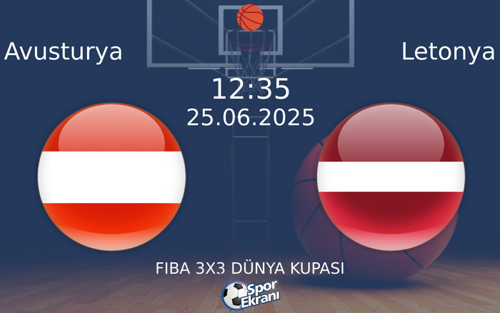 25 Haziran 2025 Avusturya vs Letonya maçı Hangi Kanalda Saat Kaçta Yayınlanacak? 25 Haziran 2025 Avusturya vs Letonya maçı Hangi Kanalda Saat Kaçta Yayınlanacak?