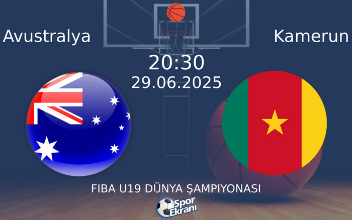 29 Haziran 2025 Avustralya vs Kamerun maçı Hangi Kanalda Saat Kaçta Yayınlanacak? 29 Haziran 2025 Avustralya vs Kamerun maçı Hangi Kanalda Saat Kaçta Yayınlanacak?