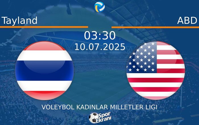 10 Temmuz 2025 Tayland vs ABD maçı Hangi Kanalda Saat Kaçta Yayınlanacak? 10 Temmuz 2025 Tayland vs ABD maçı Hangi Kanalda Saat Kaçta Yayınlanacak?