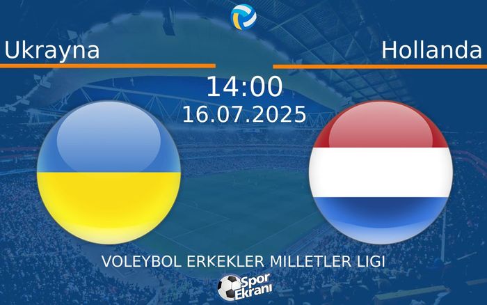 16 Temmuz 2025 Ukrayna vs Hollanda maçı Hangi Kanalda Saat Kaçta Yayınlanacak? 16 Temmuz 2025 Ukrayna vs Hollanda maçı Hangi Kanalda Saat Kaçta Yayınlanacak?