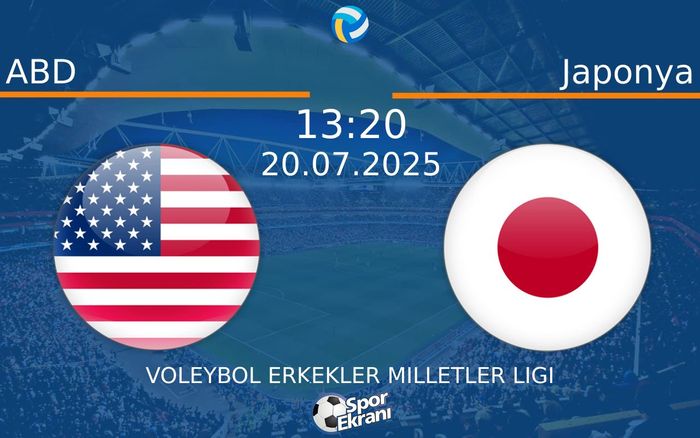 20 Temmuz 2025 ABD vs Japonya maçı Hangi Kanalda Saat Kaçta Yayınlanacak? 20 Temmuz 2025 ABD vs Japonya maçı Hangi Kanalda Saat Kaçta Yayınlanacak?
