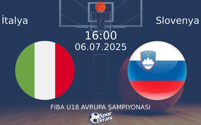 06 Temmuz 2025 İtalya vs Slovenya maçı Hangi Kanalda Saat Kaçta Yayınlanacak? 06 Temmuz 2025 İtalya vs Slovenya maçı Hangi Kanalda Saat Kaçta Yayınlanacak?