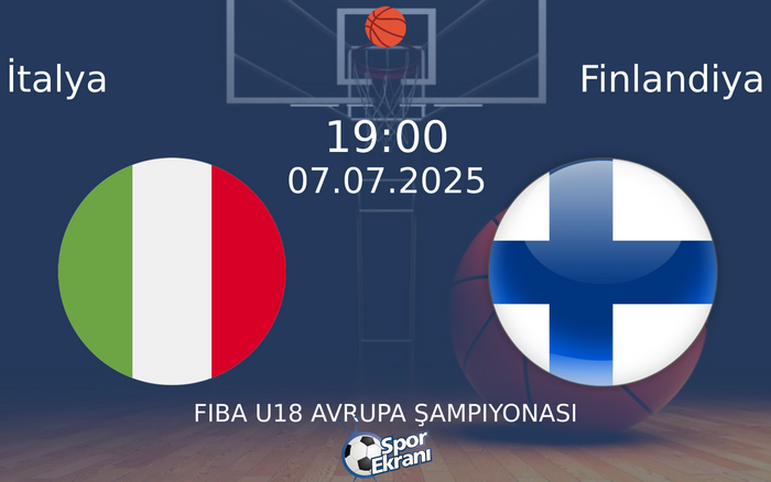 07 Temmuz 2025 İtalya vs Finlandiya maçı Hangi Kanalda Saat Kaçta Yayınlanacak? 07 Temmuz 2025 İtalya vs Finlandiya maçı Hangi Kanalda Saat Kaçta Yayınlanacak?