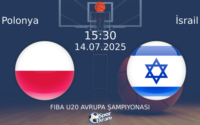 14 Temmuz 2025 Polonya vs İsrail maçı Hangi Kanalda Saat Kaçta Yayınlanacak? 14 Temmuz 2025 Polonya vs İsrail maçı Hangi Kanalda Saat Kaçta Yayınlanacak?