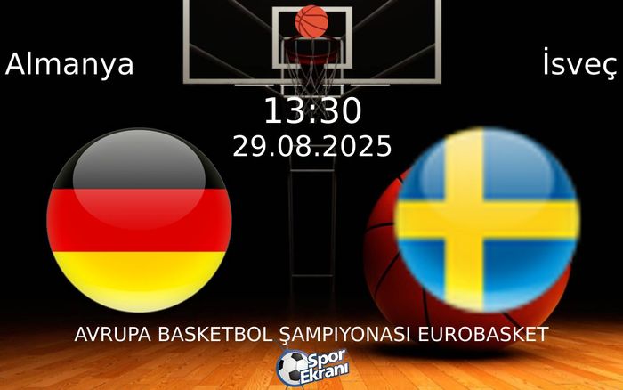 29 Ağustos 2025 Almanya vs İsveç maçı Hangi Kanalda Saat Kaçta Yayınlanacak? 29 Ağustos 2025 Almanya vs İsveç maçı Hangi Kanalda Saat Kaçta Yayınlanacak?