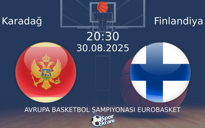 30 Ağustos 2025 Karadağ vs Finlandiya maçı Hangi Kanalda Saat Kaçta Yayınlanacak?