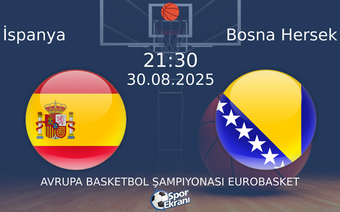 30 Ağustos 2025 İspanya vs Bosna Hersek maçı Hangi Kanalda Saat Kaçta Yayınlanacak? 30 Ağustos 2025 İspanya vs Bosna Hersek maçı Hangi Kanalda Saat Kaçta Yayınlanacak?