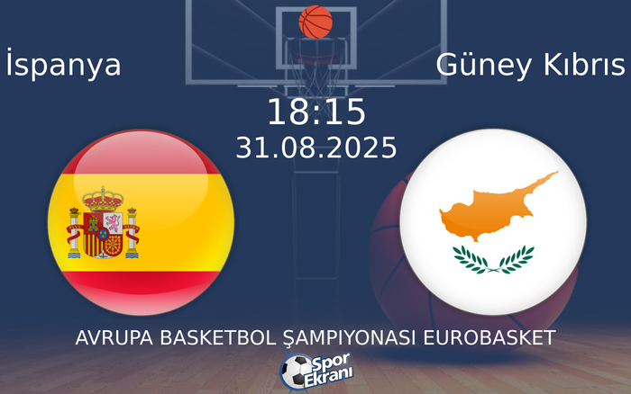 31 Ağustos 2025 İspanya vs Güney Kıbrıs maçı Hangi Kanalda Saat Kaçta Yayınlanacak? 31 Ağustos 2025 İspanya vs Güney Kıbrıs maçı Hangi Kanalda Saat Kaçta Yayınlanacak?