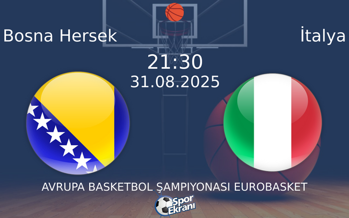 31 Ağustos 2025 Bosna Hersek vs İtalya maçı Hangi Kanalda Saat Kaçta Yayınlanacak? 31 Ağustos 2025 Bosna Hersek vs İtalya maçı Hangi Kanalda Saat Kaçta Yayınlanacak?