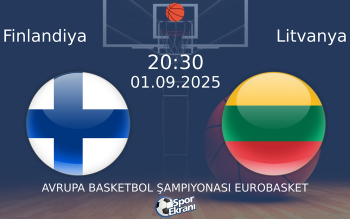 01 Eylül 2025 Finlandiya vs Litvanya maçı Hangi Kanalda Saat Kaçta Yayınlanacak? 01 Eylül 2025 Finlandiya vs Litvanya maçı Hangi Kanalda Saat Kaçta Yayınlanacak?
