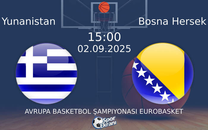 02 Eylül 2025 Yunanistan vs Bosna Hersek maçı Hangi Kanalda Saat Kaçta Yayınlanacak? 02 Eylül 2025 Yunanistan vs Bosna Hersek maçı Hangi Kanalda Saat Kaçta Yayınlanacak?