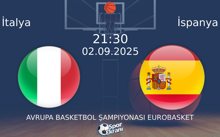 02 Eylül 2025 İtalya vs İspanya maçı Hangi Kanalda Saat Kaçta Yayınlanacak? 02 Eylül 2025 İtalya vs İspanya maçı Hangi Kanalda Saat Kaçta Yayınlanacak?