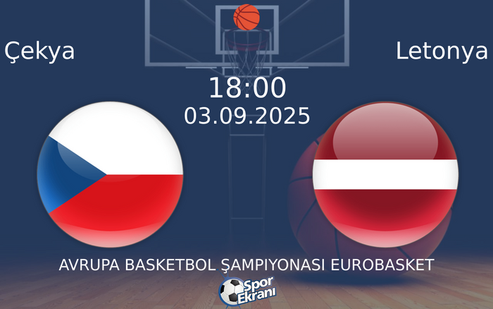 03 Eylül 2025 Çekya vs Letonya maçı Hangi Kanalda Saat Kaçta Yayınlanacak? 03 Eylül 2025 Çekya vs Letonya maçı Hangi Kanalda Saat Kaçta Yayınlanacak?