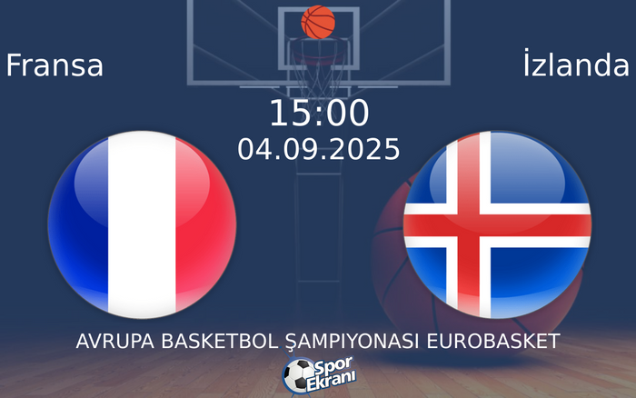 04 Eylül 2025 Fransa vs İzlanda maçı Hangi Kanalda Saat Kaçta Yayınlanacak? 04 Eylül 2025 Fransa vs İzlanda maçı Hangi Kanalda Saat Kaçta Yayınlanacak?