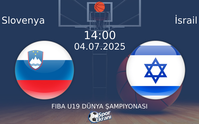 04 Temmuz 2025 Slovenya vs İsrail maçı Hangi Kanalda Saat Kaçta Yayınlanacak? 04 Temmuz 2025 Slovenya vs İsrail maçı Hangi Kanalda Saat Kaçta Yayınlanacak?