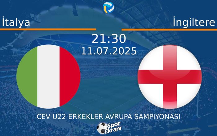 11 Temmuz 2025 İtalya vs İngiltere maçı Hangi Kanalda Saat Kaçta Yayınlanacak? 11 Temmuz 2025 İtalya vs İngiltere maçı Hangi Kanalda Saat Kaçta Yayınlanacak?