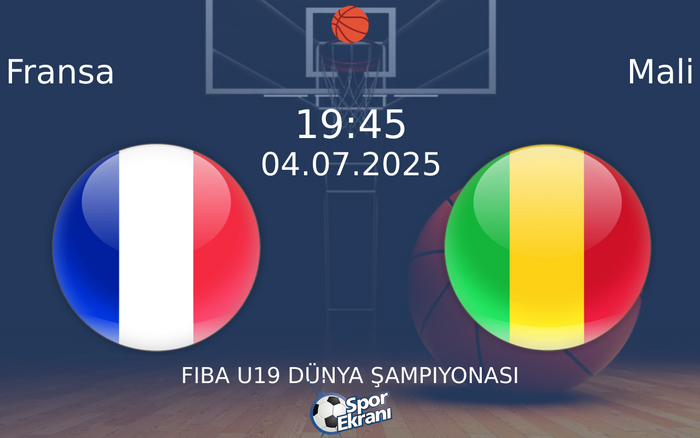 04 Temmuz 2025 Fransa vs Mali maçı Hangi Kanalda Saat Kaçta Yayınlanacak? 04 Temmuz 2025 Fransa vs Mali maçı Hangi Kanalda Saat Kaçta Yayınlanacak?