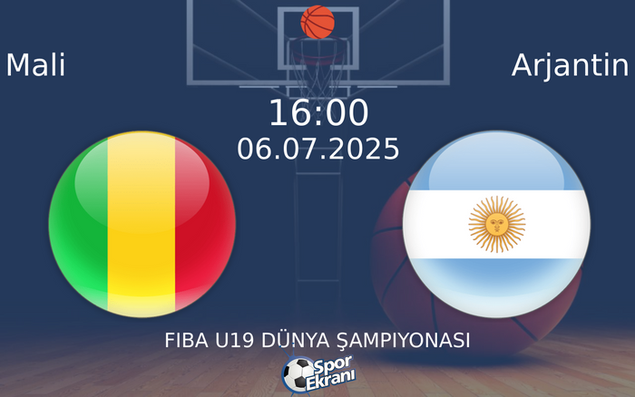 06 Temmuz 2025 Mali vs Arjantin maçı Hangi Kanalda Saat Kaçta Yayınlanacak? 06 Temmuz 2025 Mali vs Arjantin maçı Hangi Kanalda Saat Kaçta Yayınlanacak?