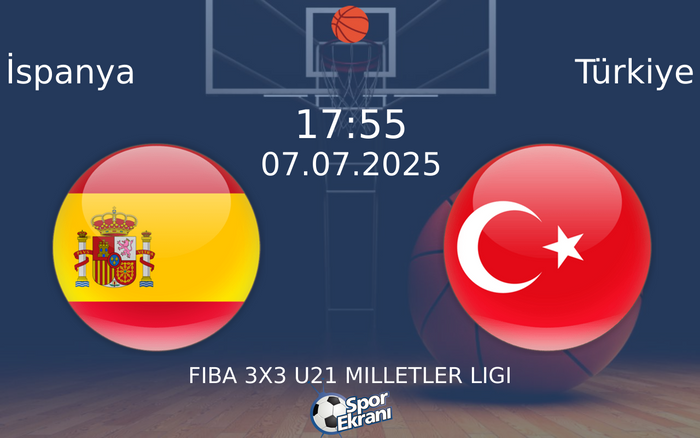 07 Temmuz 2025 İspanya vs Türkiye maçı Hangi Kanalda Saat Kaçta Yayınlanacak?