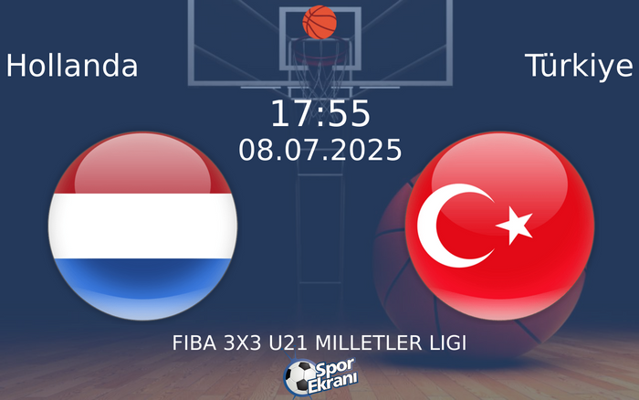 08 Temmuz 2025 Hollanda vs Türkiye maçı Hangi Kanalda Saat Kaçta Yayınlanacak?