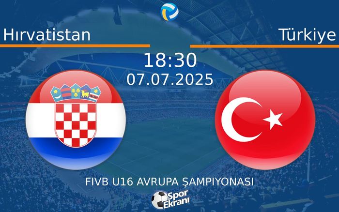 07 Temmuz 2025 Hırvatistan vs Türkiye maçı Hangi Kanalda Saat Kaçta Yayınlanacak? 07 Temmuz 2025 Hırvatistan vs Türkiye maçı Hangi Kanalda Saat Kaçta Yayınlanacak?